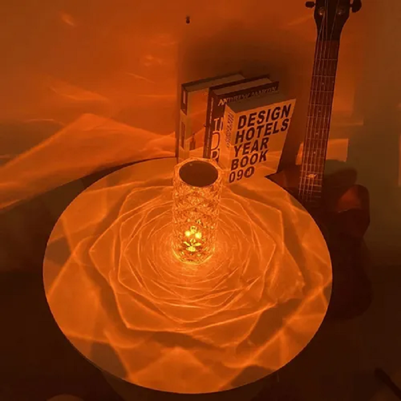 Lampara Led Cristal Control Remoto